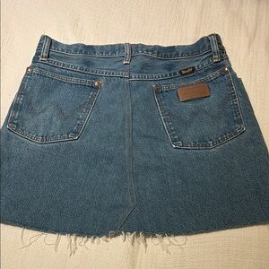 Wrangler Classic Blue Mini Skirt